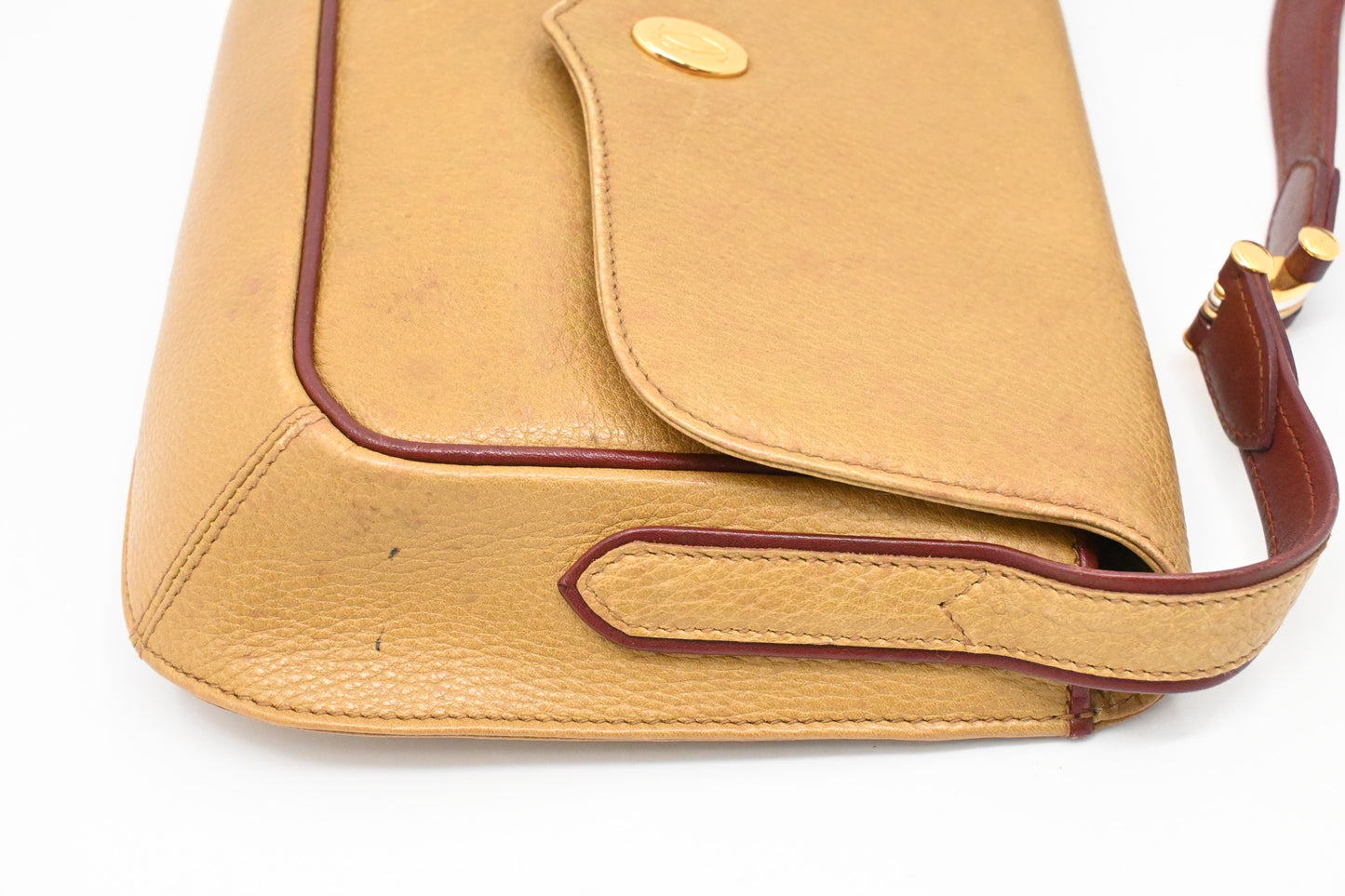 Cartier Crossbody in Yellow Leather