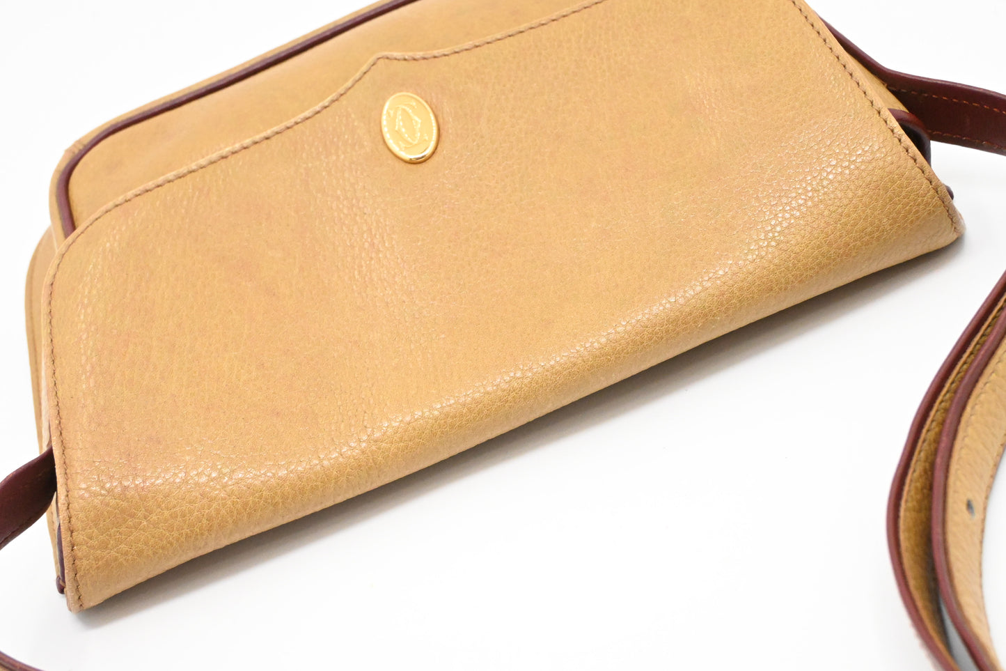 Cartier Crossbody in Yellow Leather