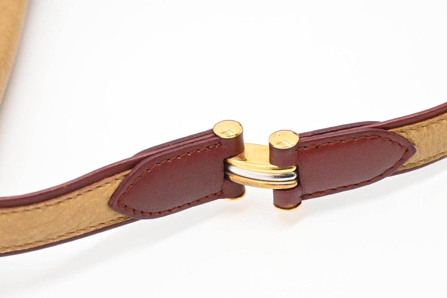 Cartier Crossbody in Yellow Leather