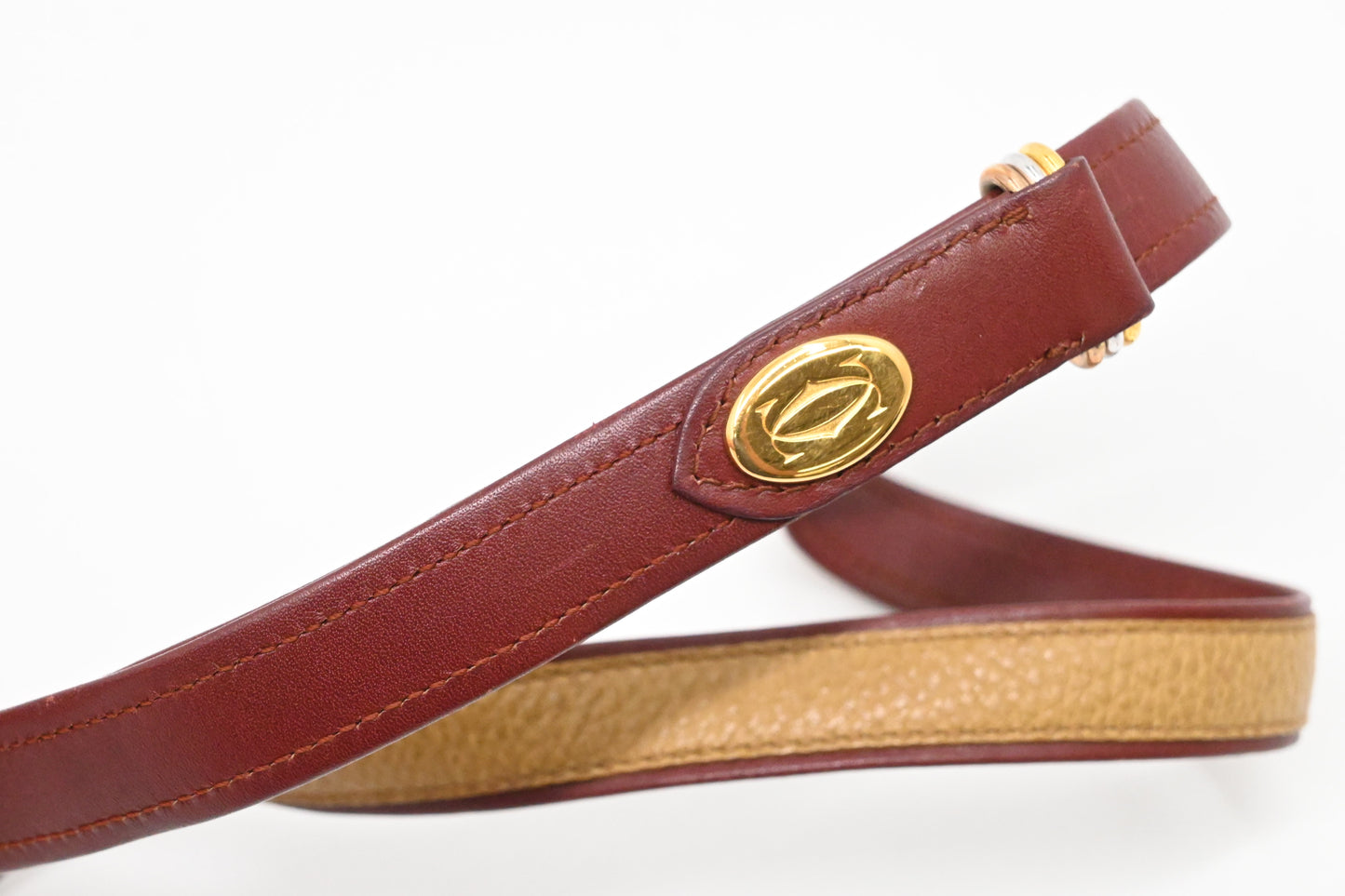 Cartier Crossbody in Yellow Leather