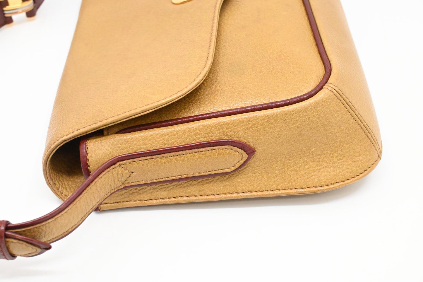 Cartier Crossbody in Yellow Leather