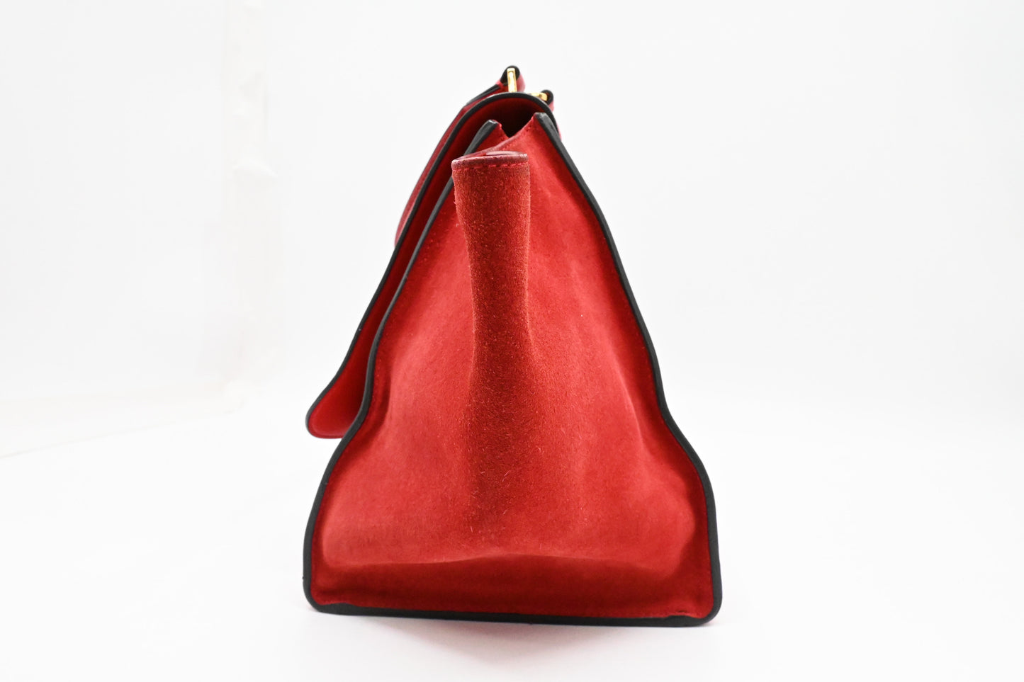 Celine Trapeze in Red Leather