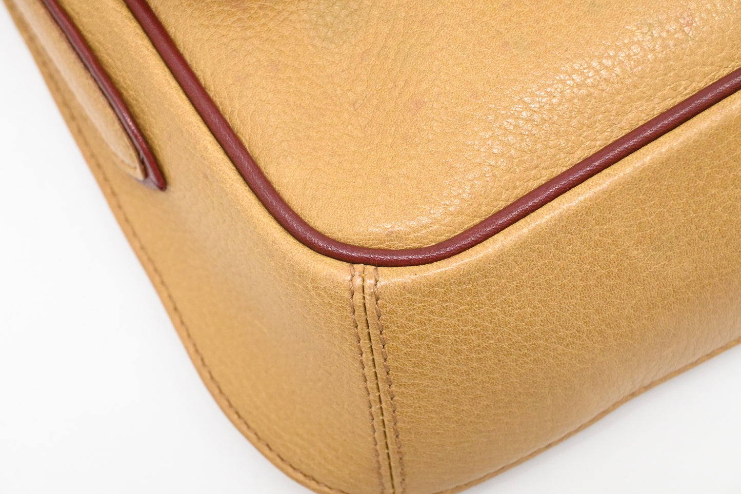 Cartier Crossbody in Yellow Leather
