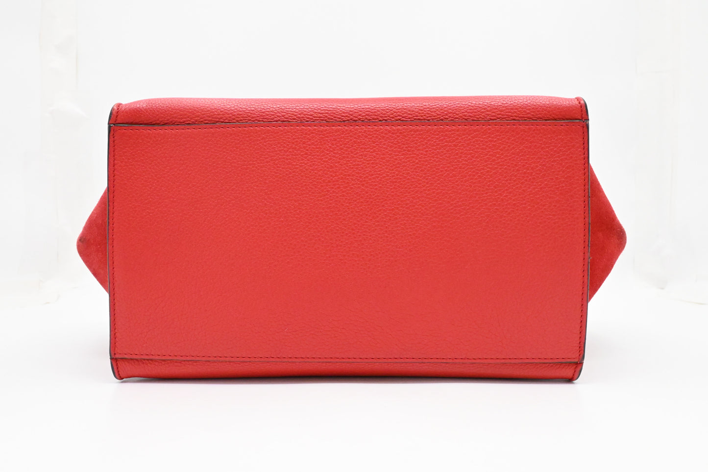 Celine Trapeze in Red Leather