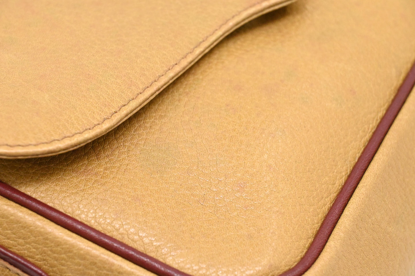 Cartier Crossbody in Yellow Leather