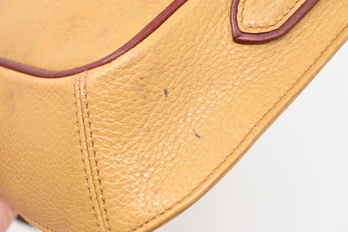 Cartier Crossbody in Yellow Leather