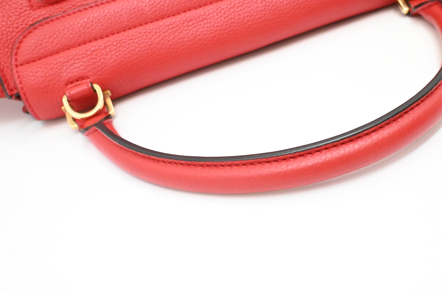 Celine Trapeze in Red Leather