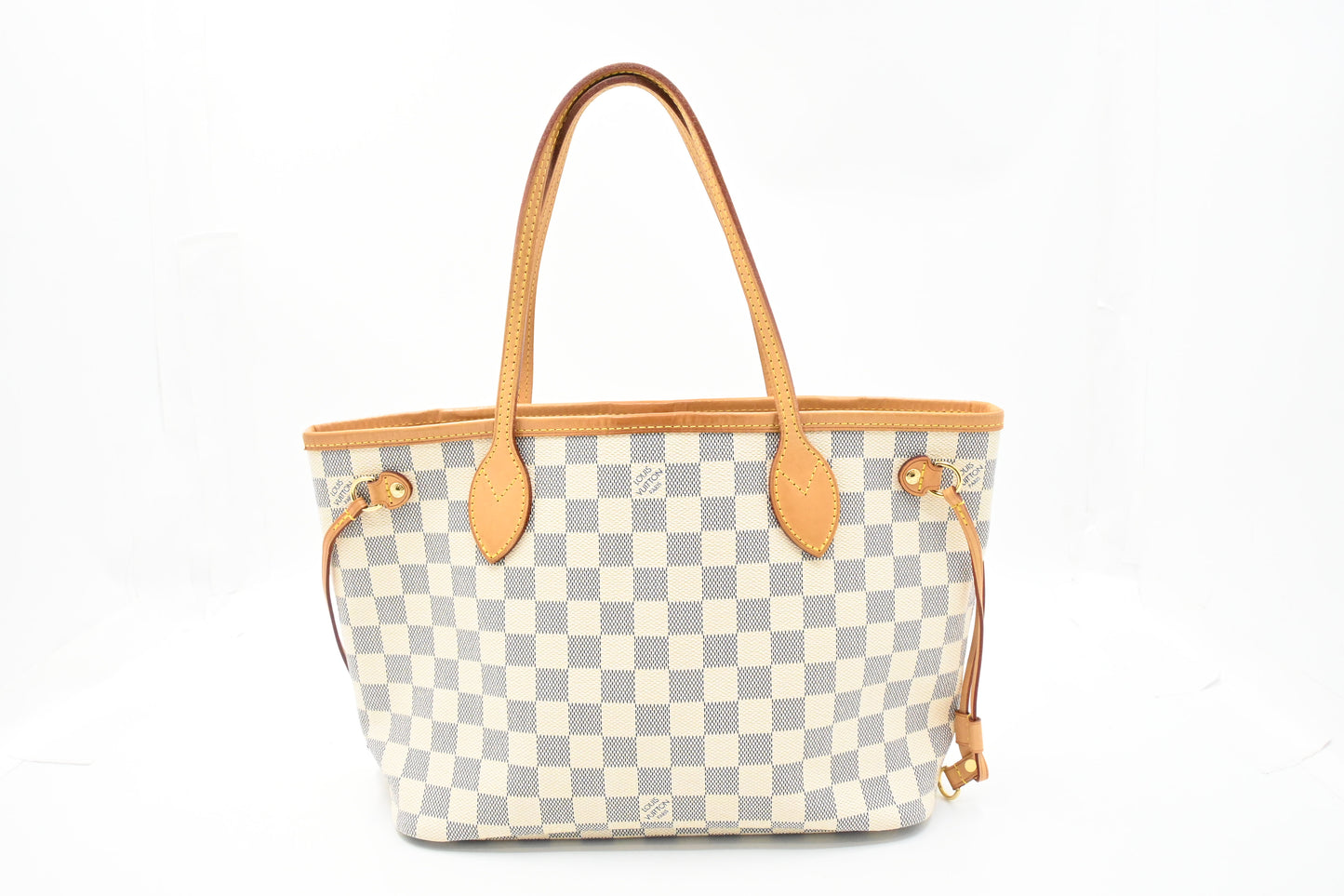 Louis Vuitton Neverfull PM in Damier Azur Canvas