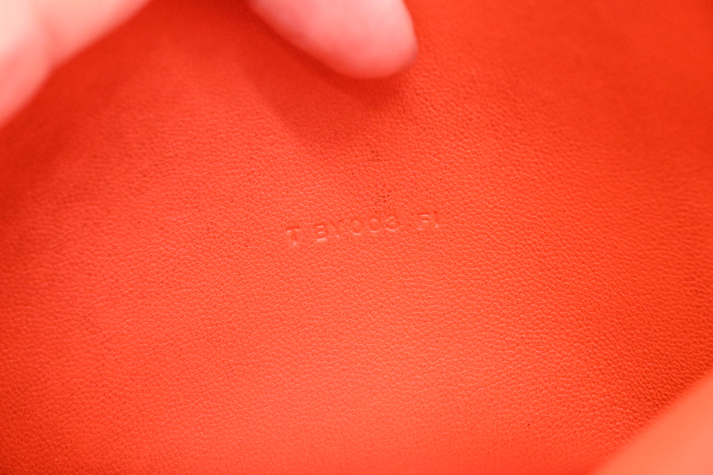 Hermes Dogon Wallet in Blood Orange Leather