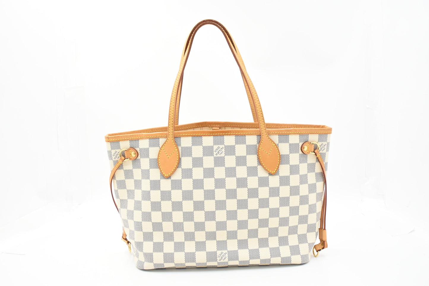 Louis Vuitton Neverfull PM in Damier Azur Canvas