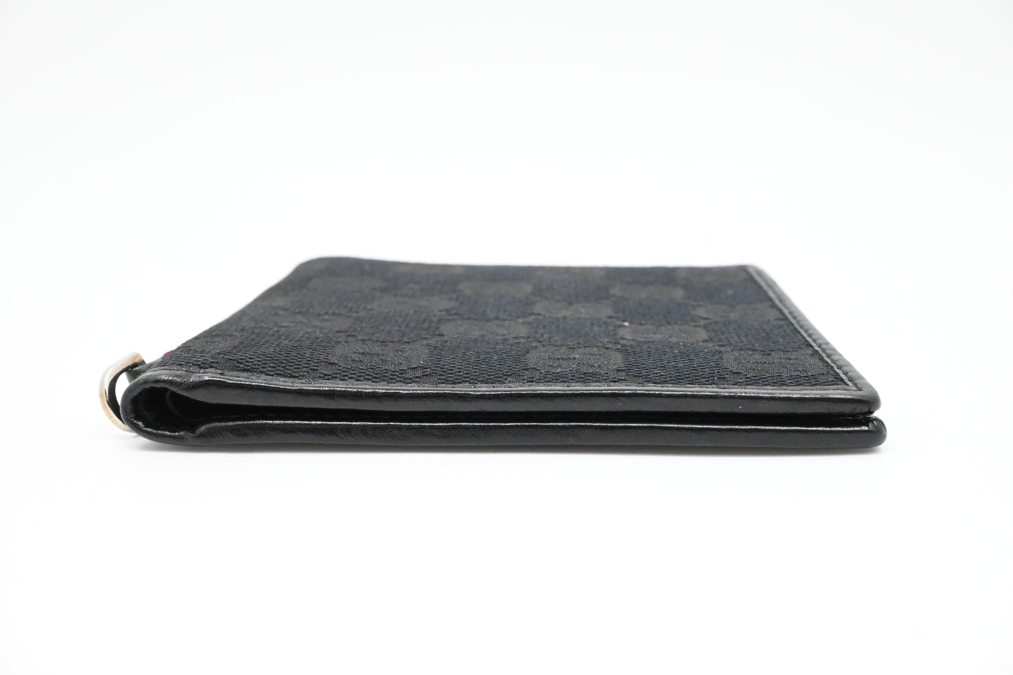 Gucci Bifold Wallet in GG Black Canvas