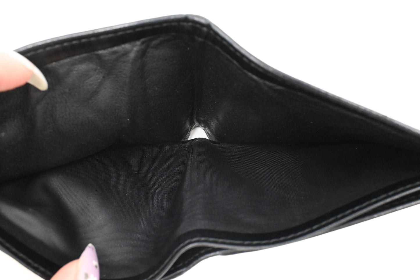 Gucci Bifold Wallet in GG Black Canvas