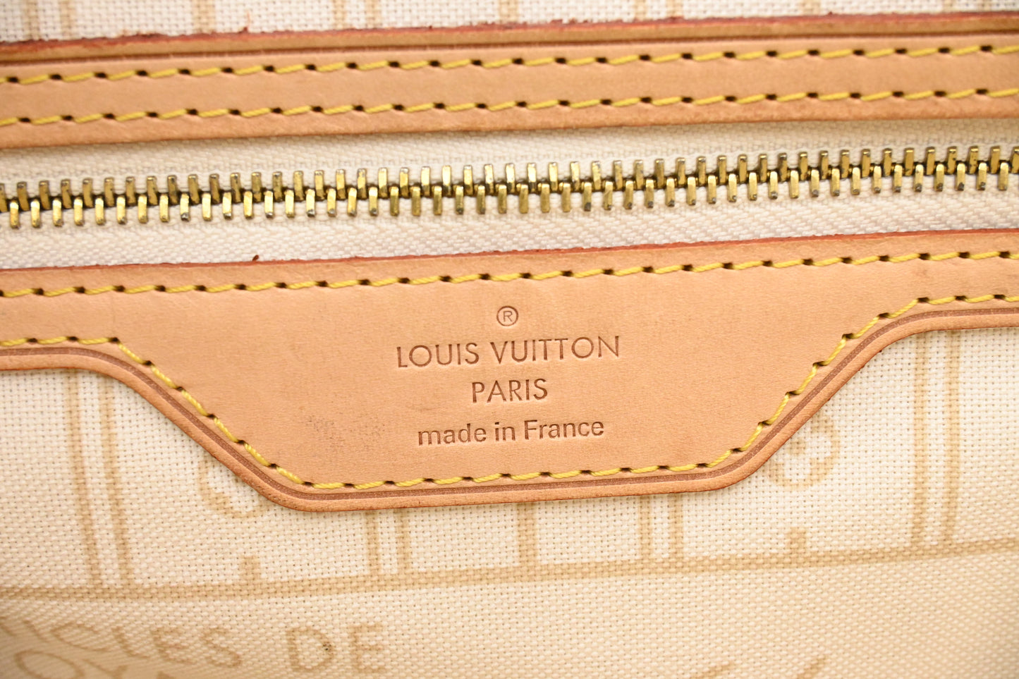 Louis Vuitton Neverfull PM in Damier Azur Canvas