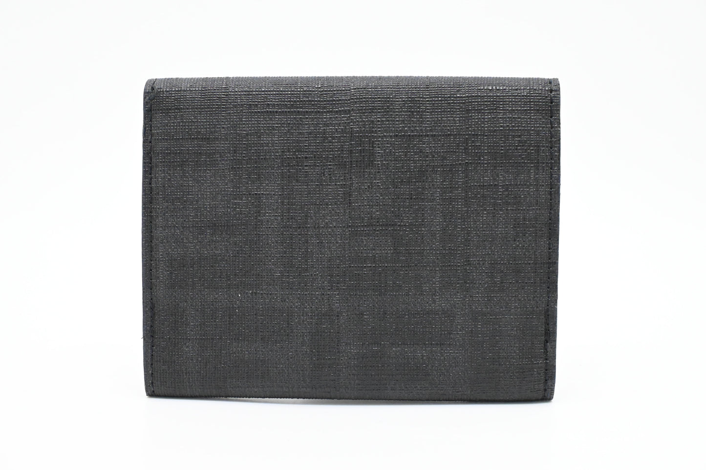 Fendi Card Case in Black Zucca Canvas