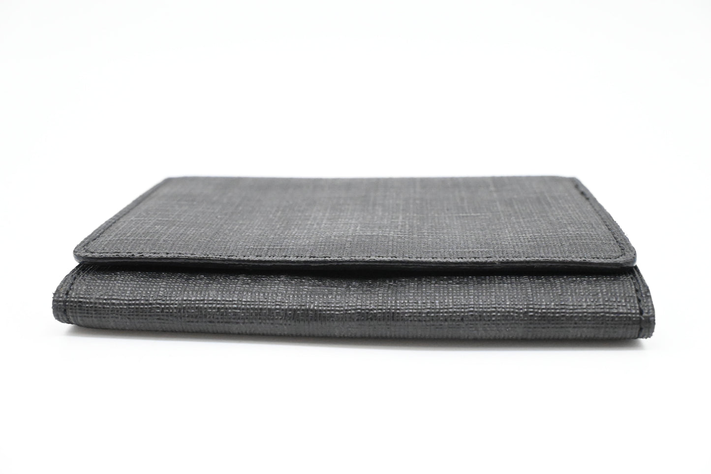Fendi Card Case in Black Zucca Canvas