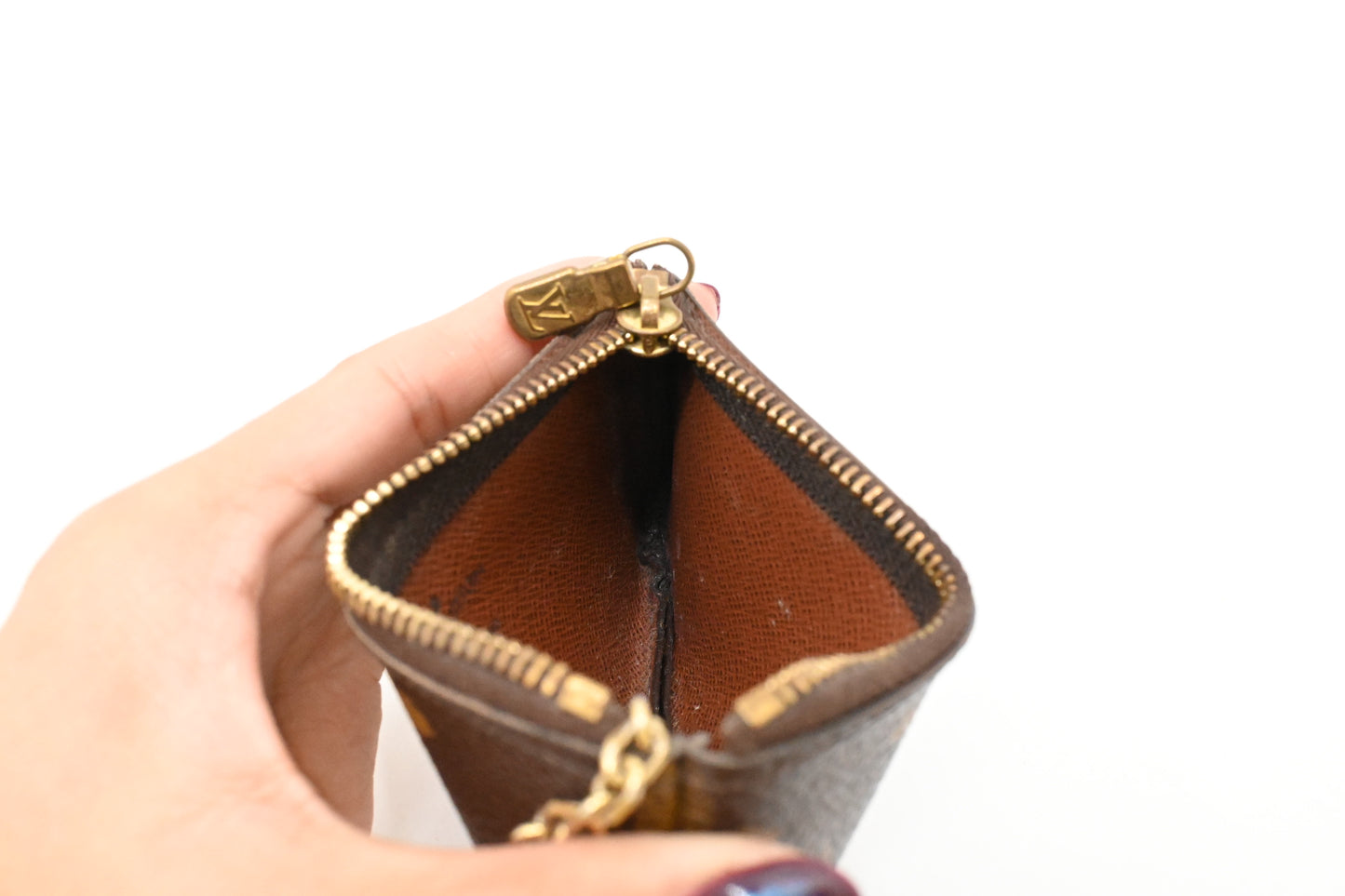 Louis Vuitton Pochette Cles in Monogram Canvas