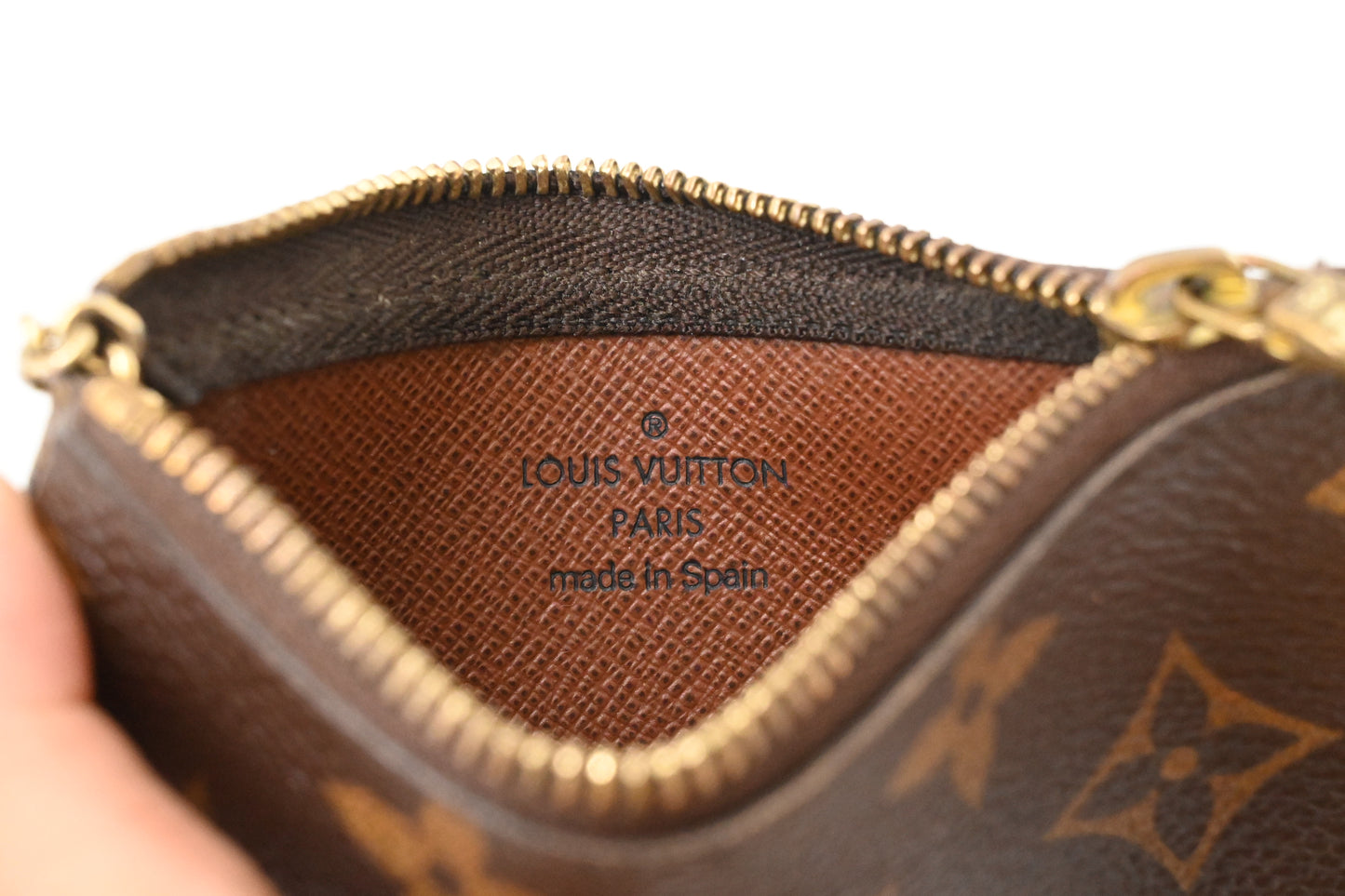Louis Vuitton Pochette Cles in Monogram Canvas