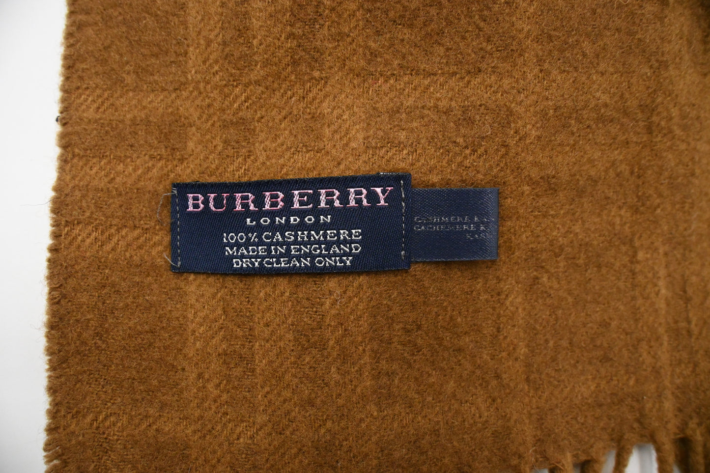 Burberry Scarf in Brown Cashmere