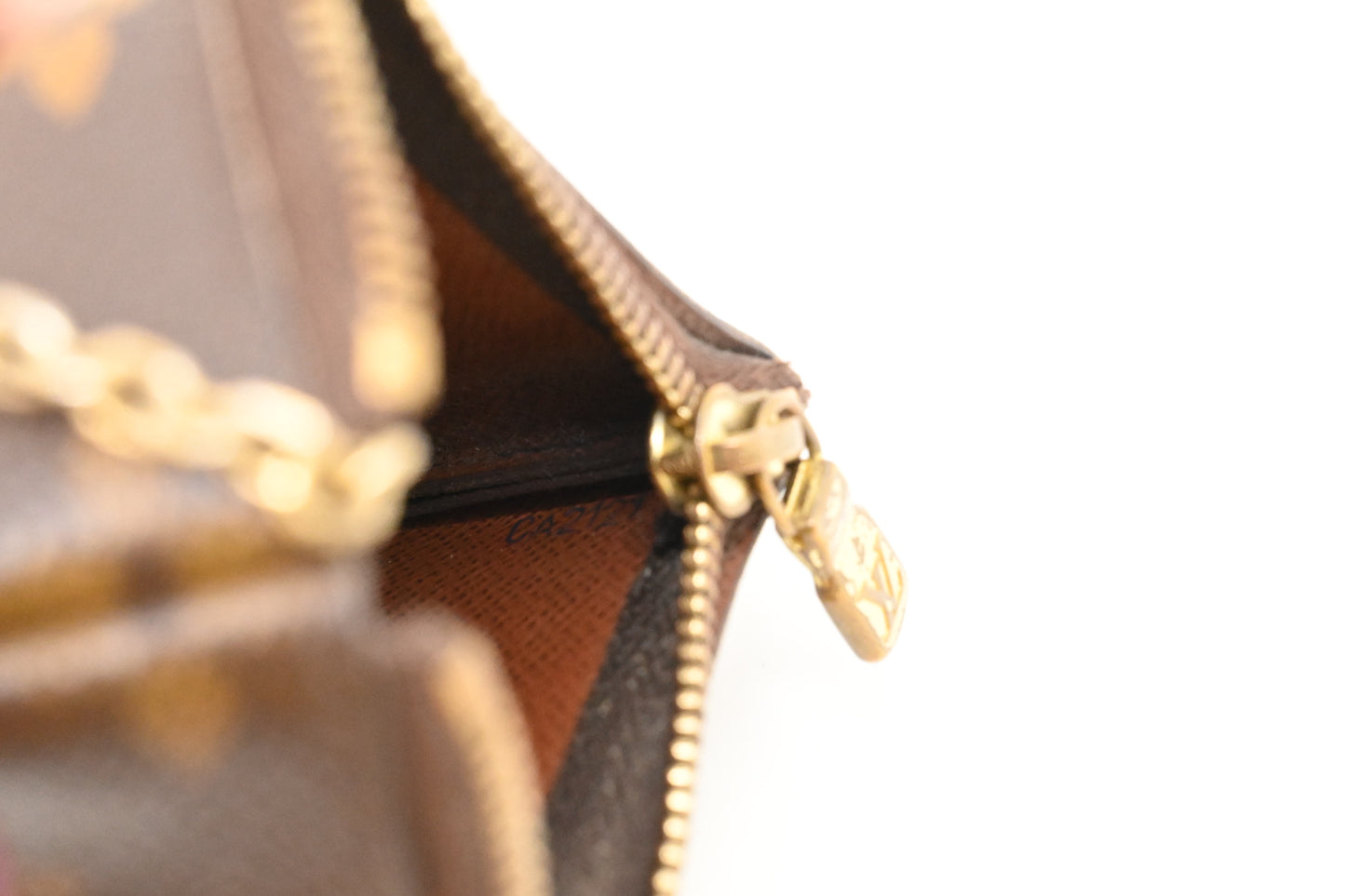 Louis Vuitton Pochette Cles in Monogram Canvas