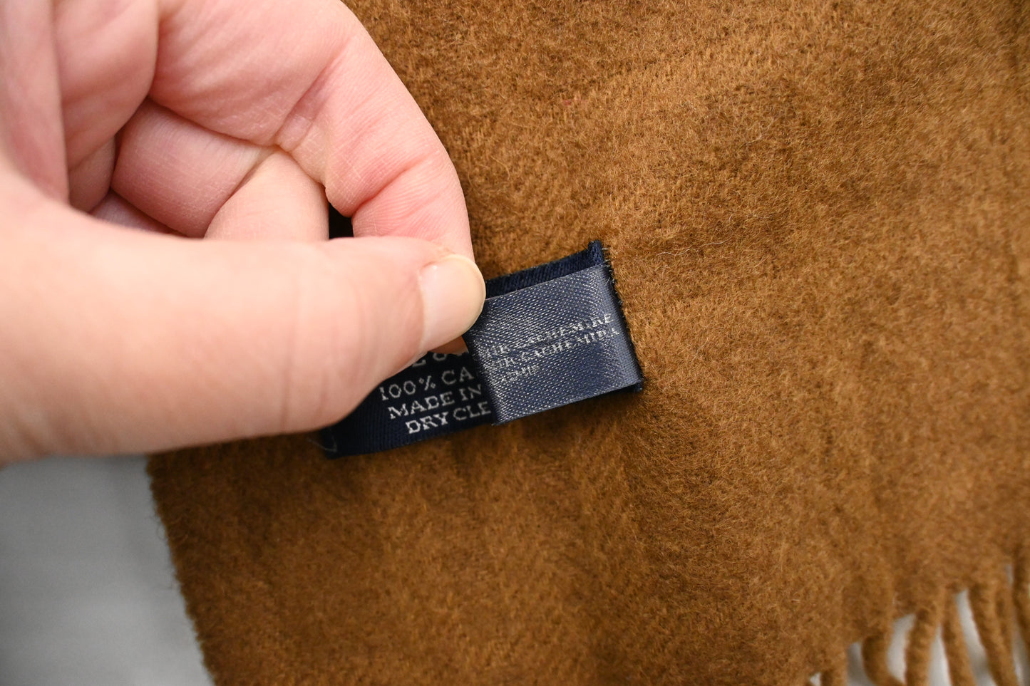 Burberry Scarf in Brown Cashmere