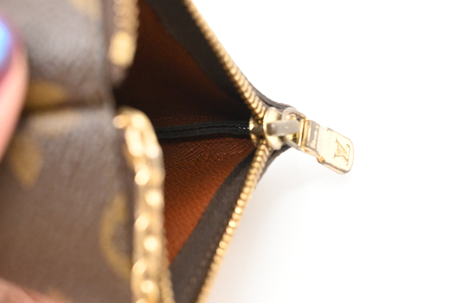 Louis Vuitton Pochette Cles in Monogram Canvas