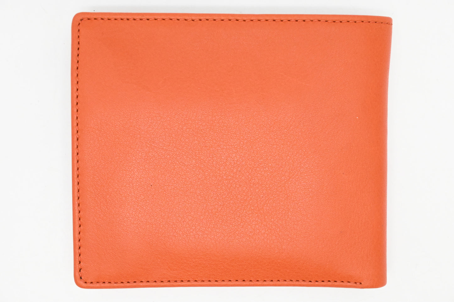 Dior Wallet in Orange Leather