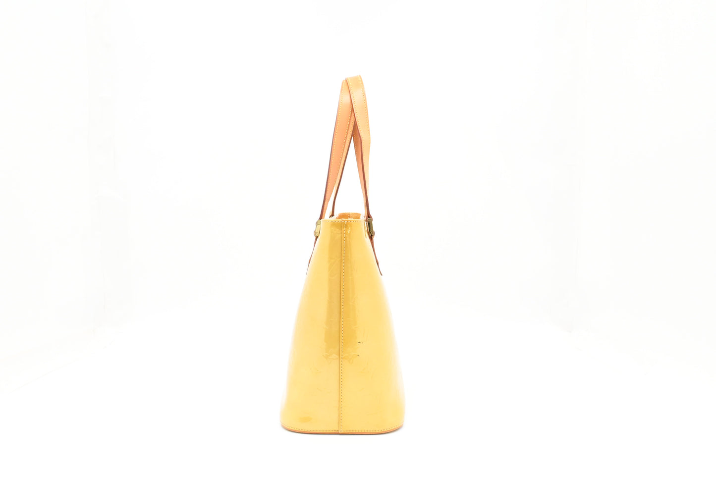 Louis Vuitton Houston in Yellow Vernis Leather