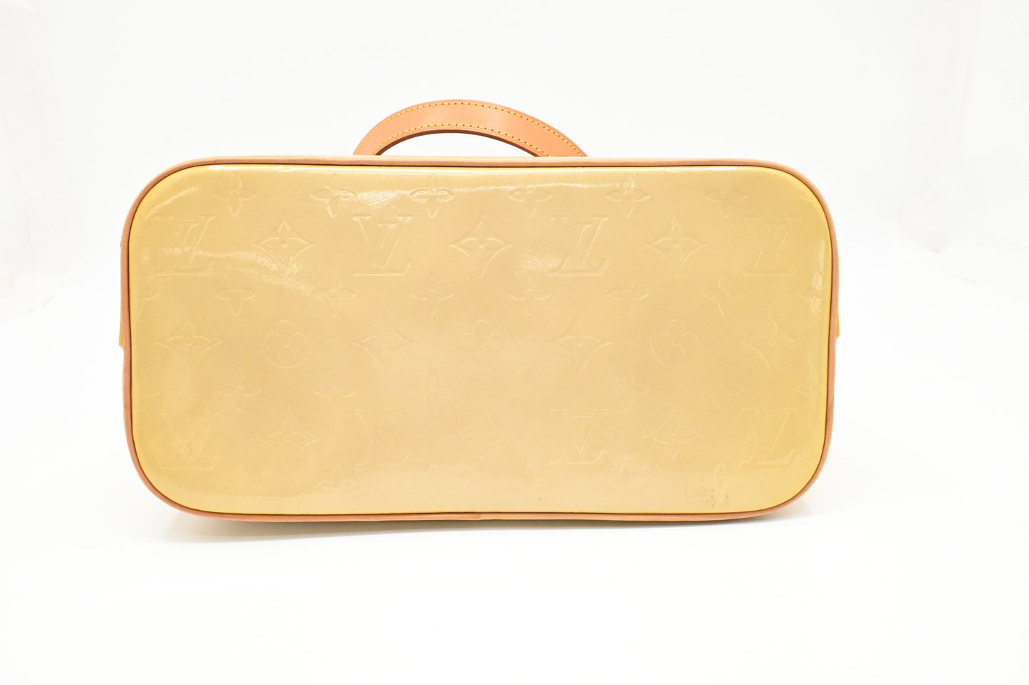 Louis Vuitton Houston in Yellow Vernis Leather