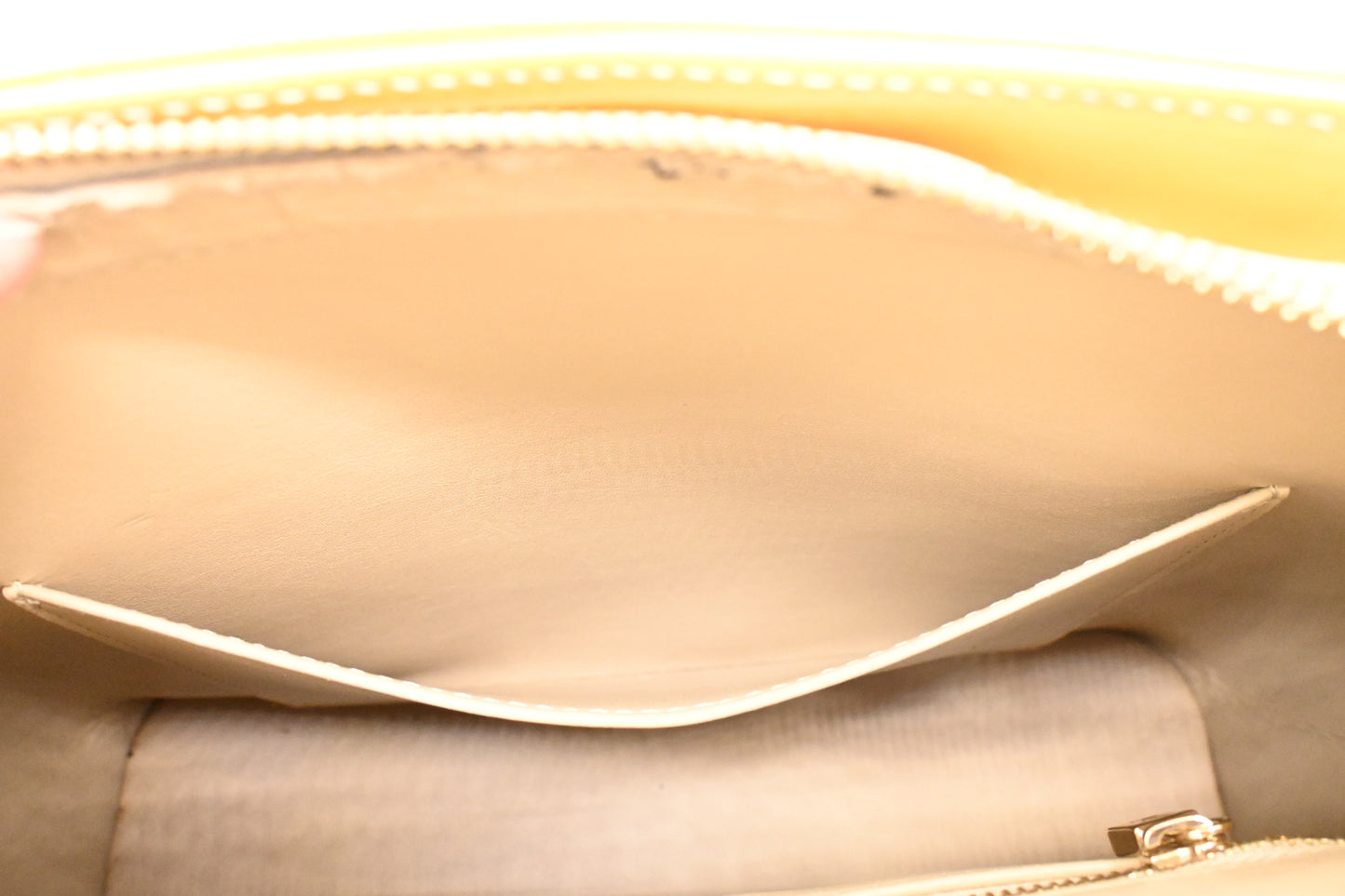 Louis Vuitton Houston in Yellow Vernis Leather
