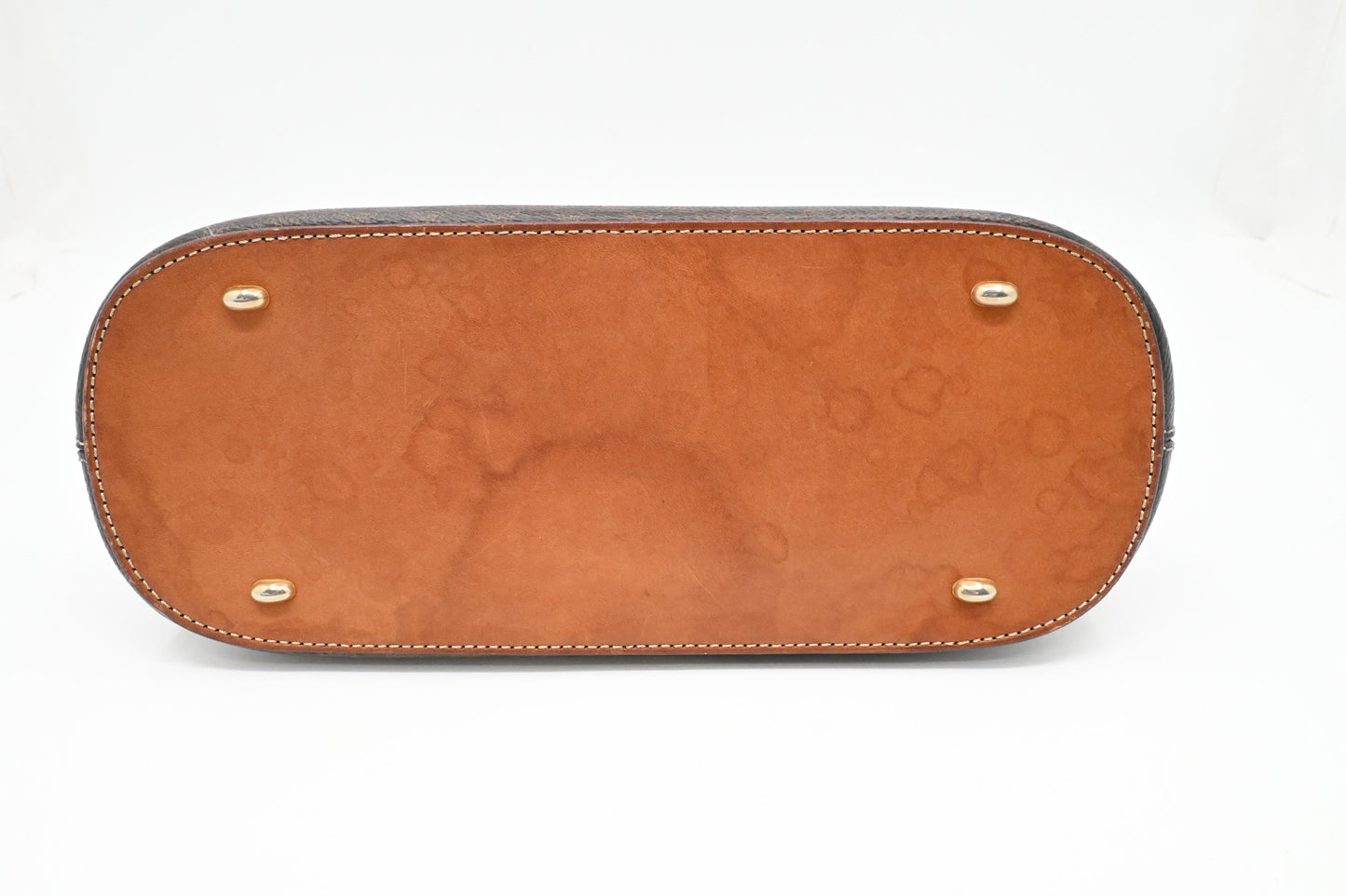 Celine Handbag in Brown Macadam Canvas