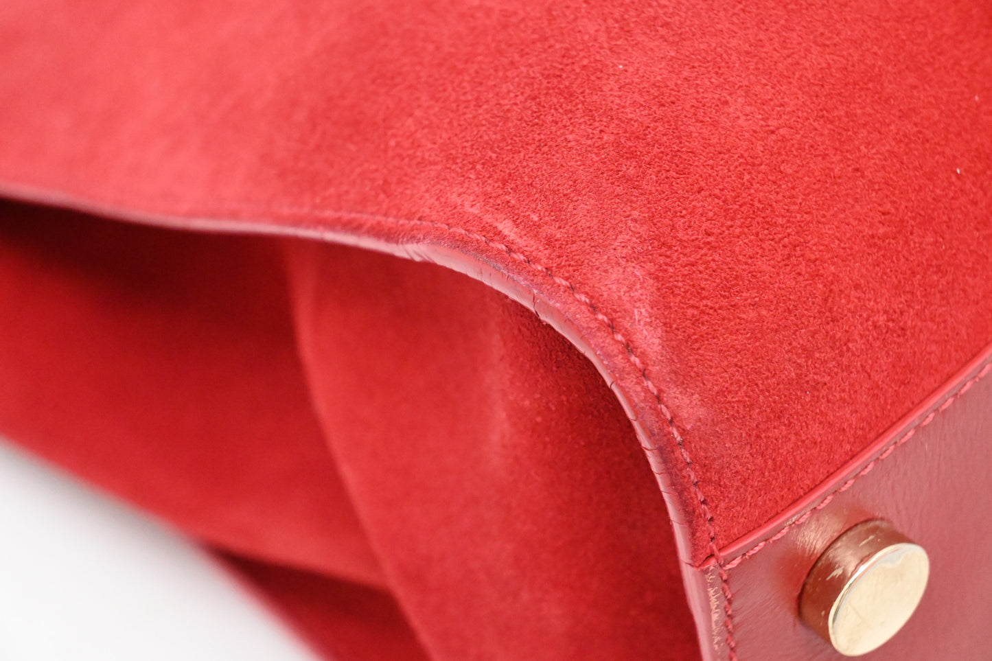 Jimmy Choo Laylin Tote in Red Suede Leather