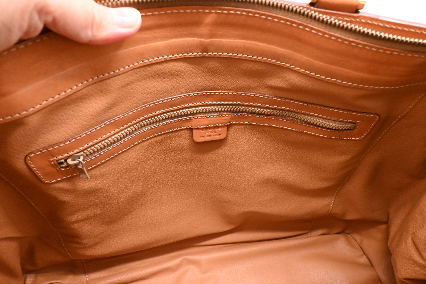 Celine Travel Bag in Brown Macadam Canvas