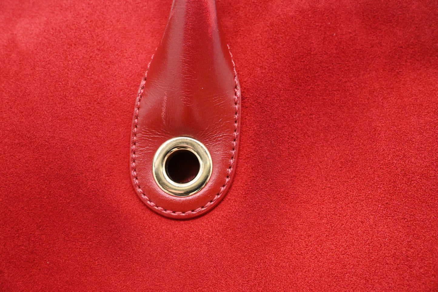 Jimmy Choo Laylin Tote in Red Suede Leather