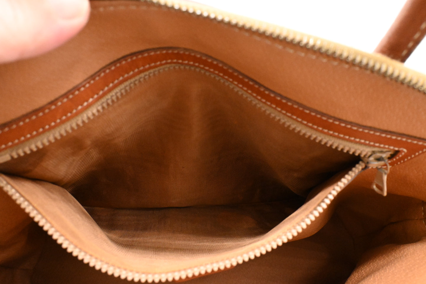 Celine Handbag in Brown Macadam Canvas