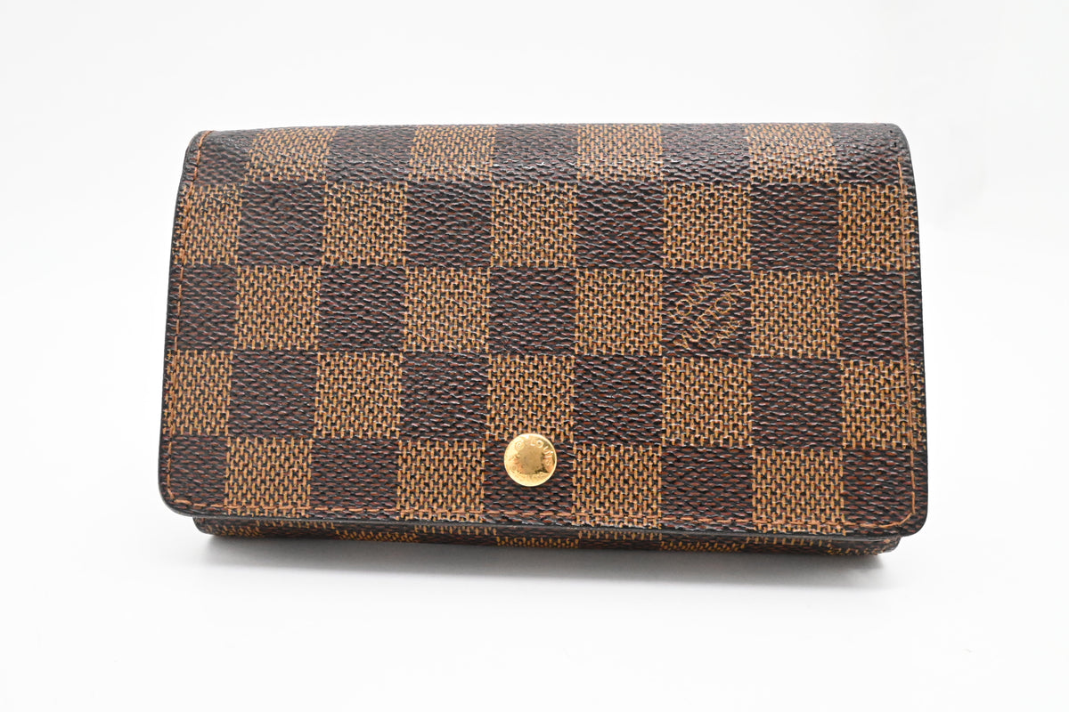 Louis Vuitton Tresor Wallet in Damier Ebene Canvas