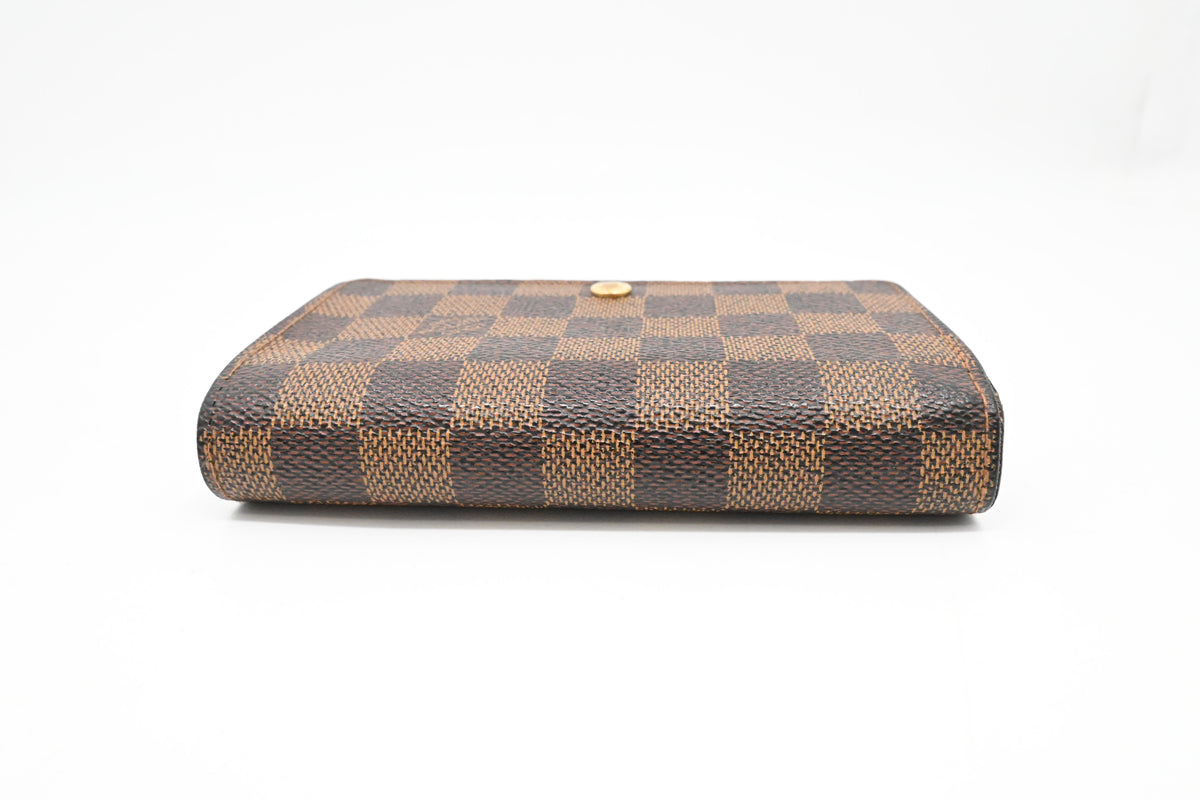 Louis Vuitton Tresor Wallet in Damier Ebene Canvas