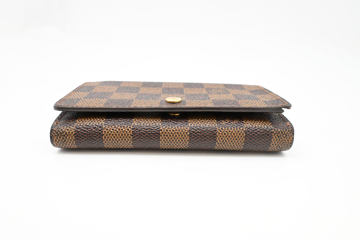 Louis Vuitton Tresor Wallet in Damier Ebene Canvas
