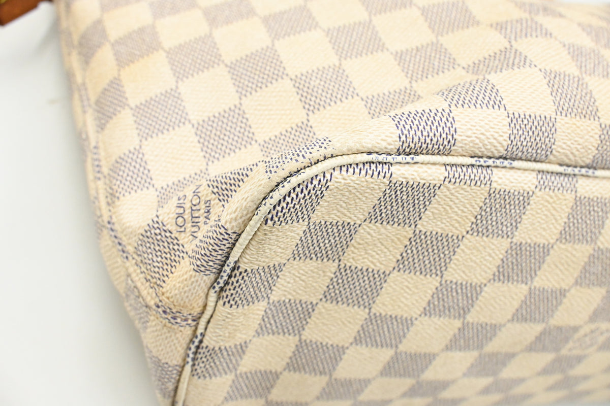Louis Vuitton Neverfull PM in Damier Azur Canvas