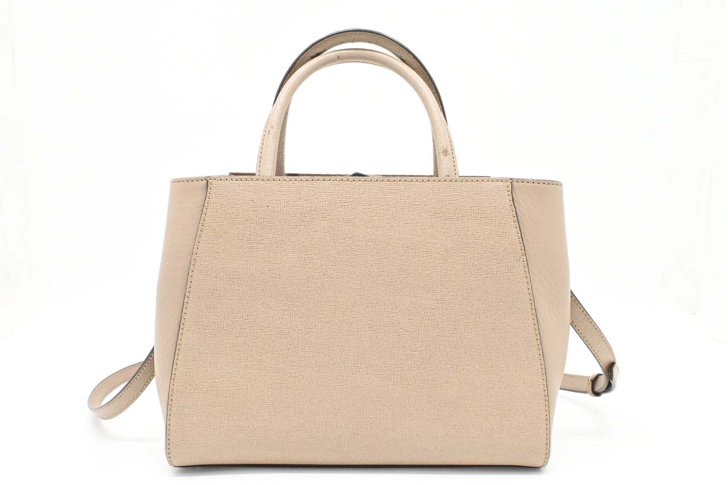 Fendi Petite 2Jours in Greige Leather