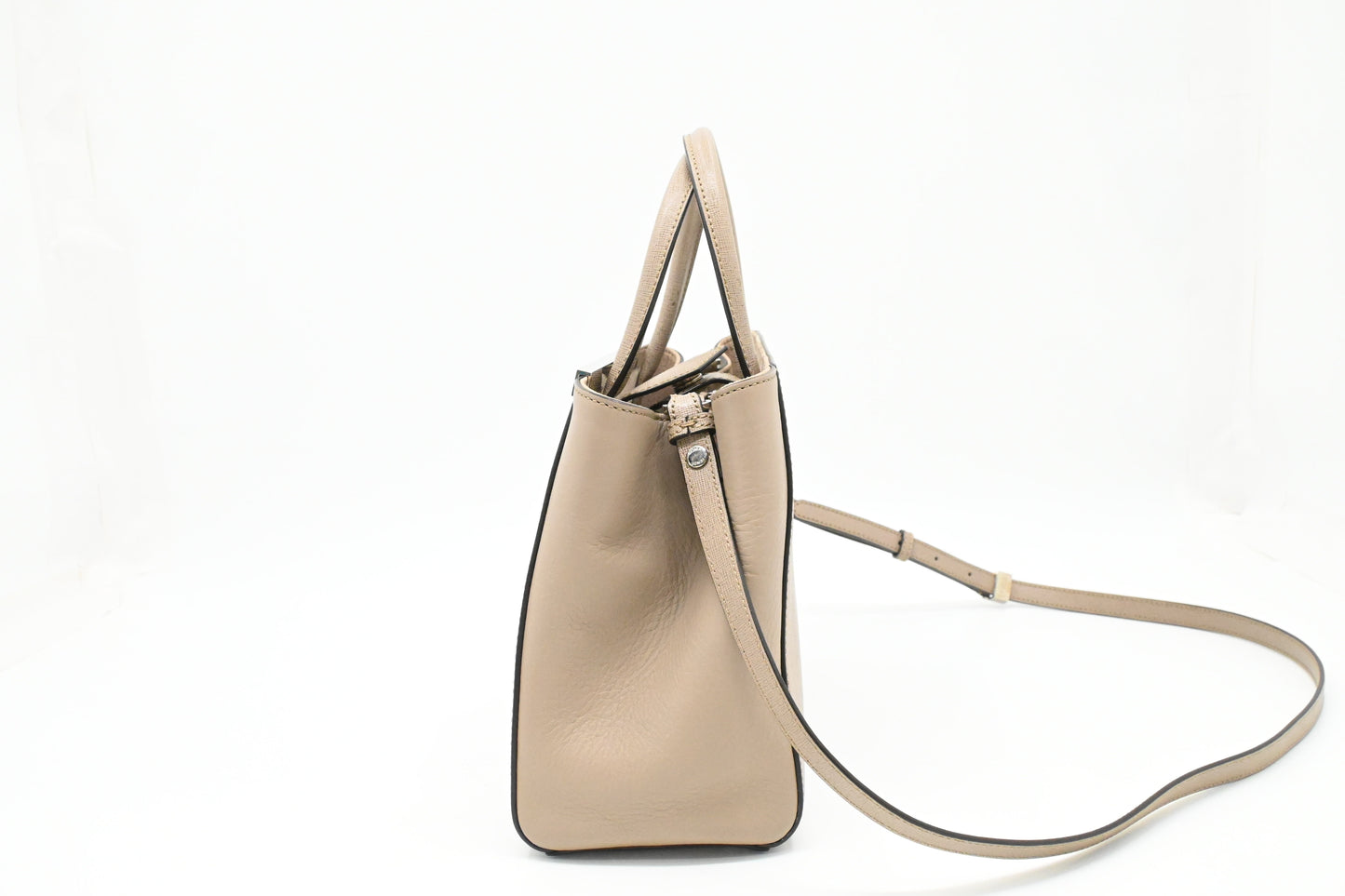 Fendi Petite 2Jours in Greige Leather