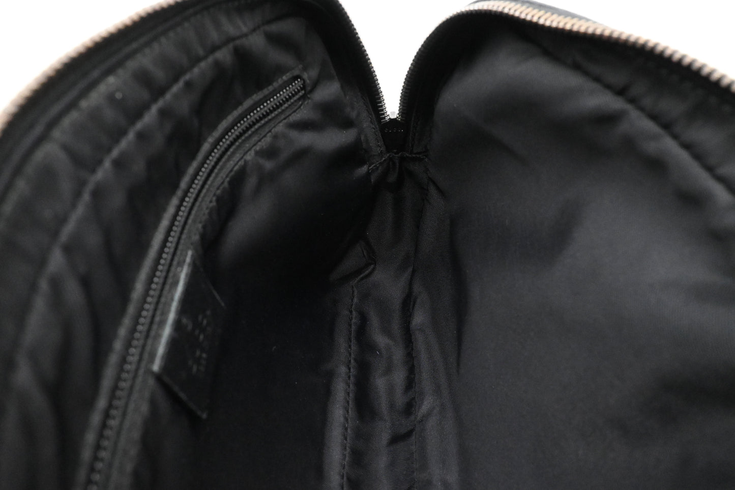 Gucci Wrist Pouch in Black GG Canvas