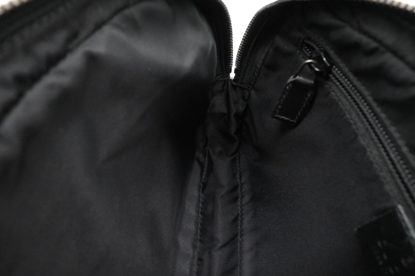 Gucci Wrist Pouch in Black GG Canvas