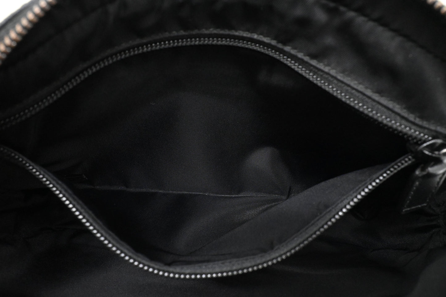Gucci Wrist Pouch in Black GG Canvas