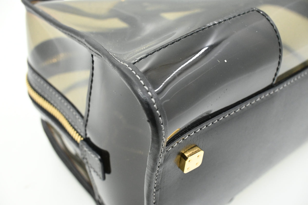 Loewe Amazona Handbag in Gray PVC