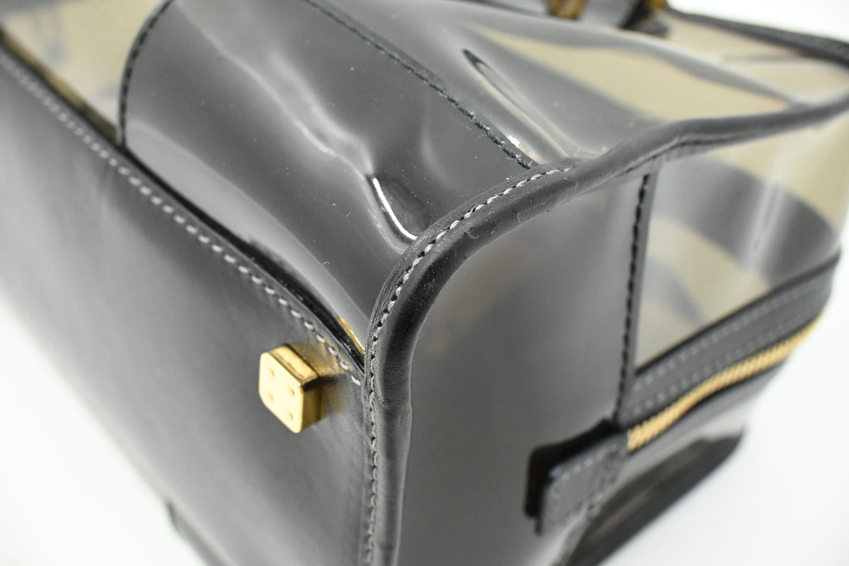 Loewe Amazona Handbag in Gray PVC