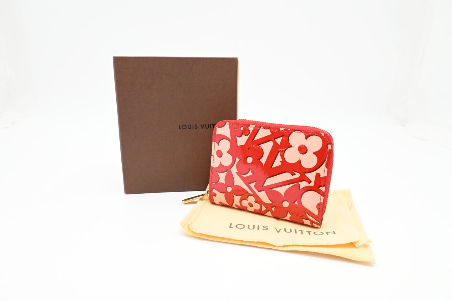 Louis Vuitton Sweet Monogram Zippy Coin Case in Vernis Leather