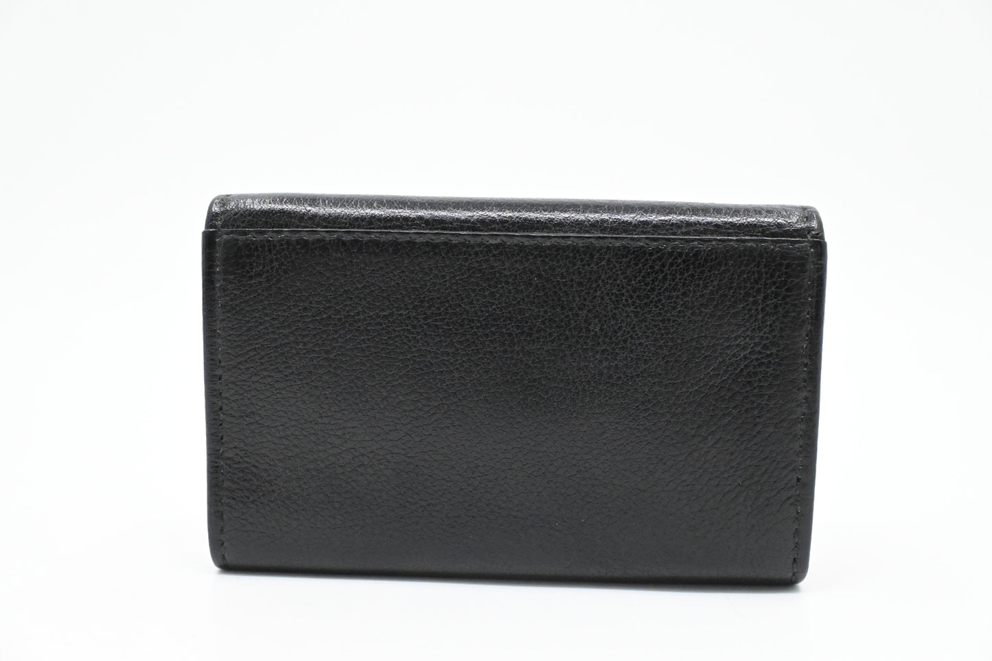 Gucci Bamboo Key Case 6 in Black Leather