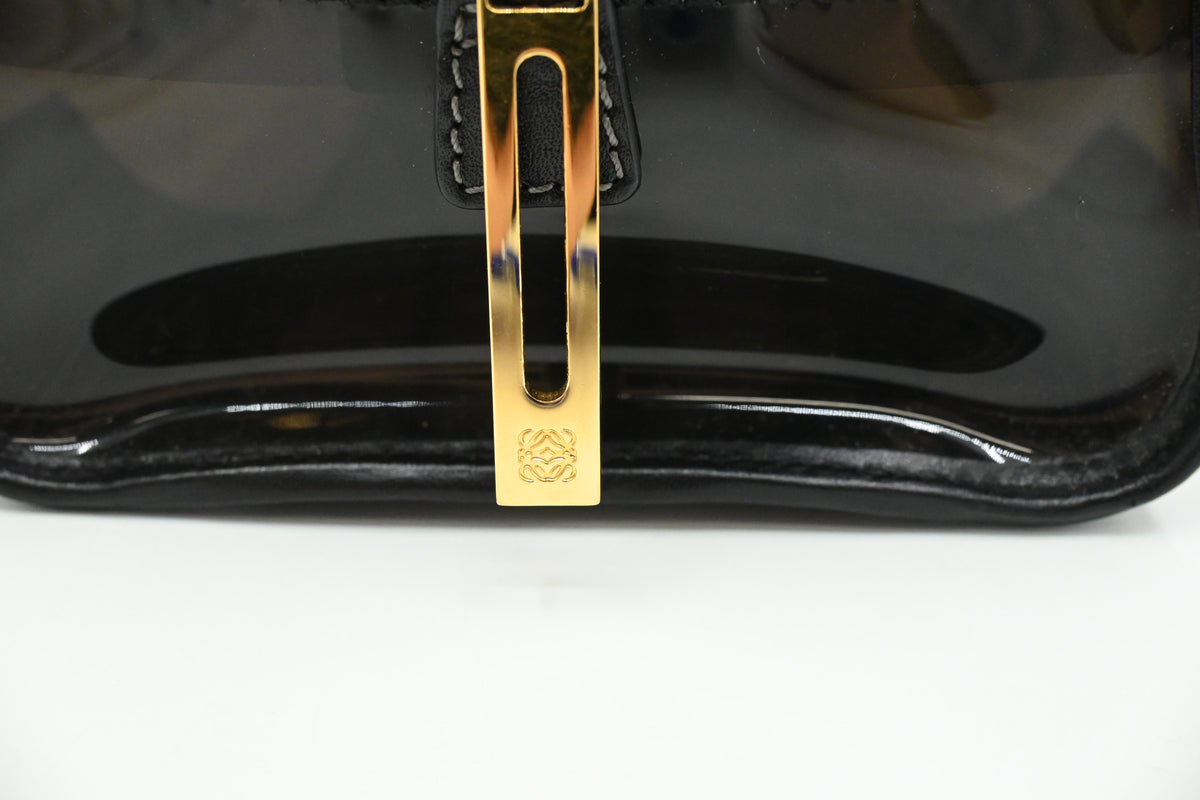 Loewe Amazona Handbag in Gray PVC