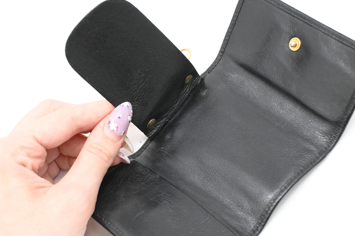 Gucci Bamboo Key Case 6 in Black Leather
