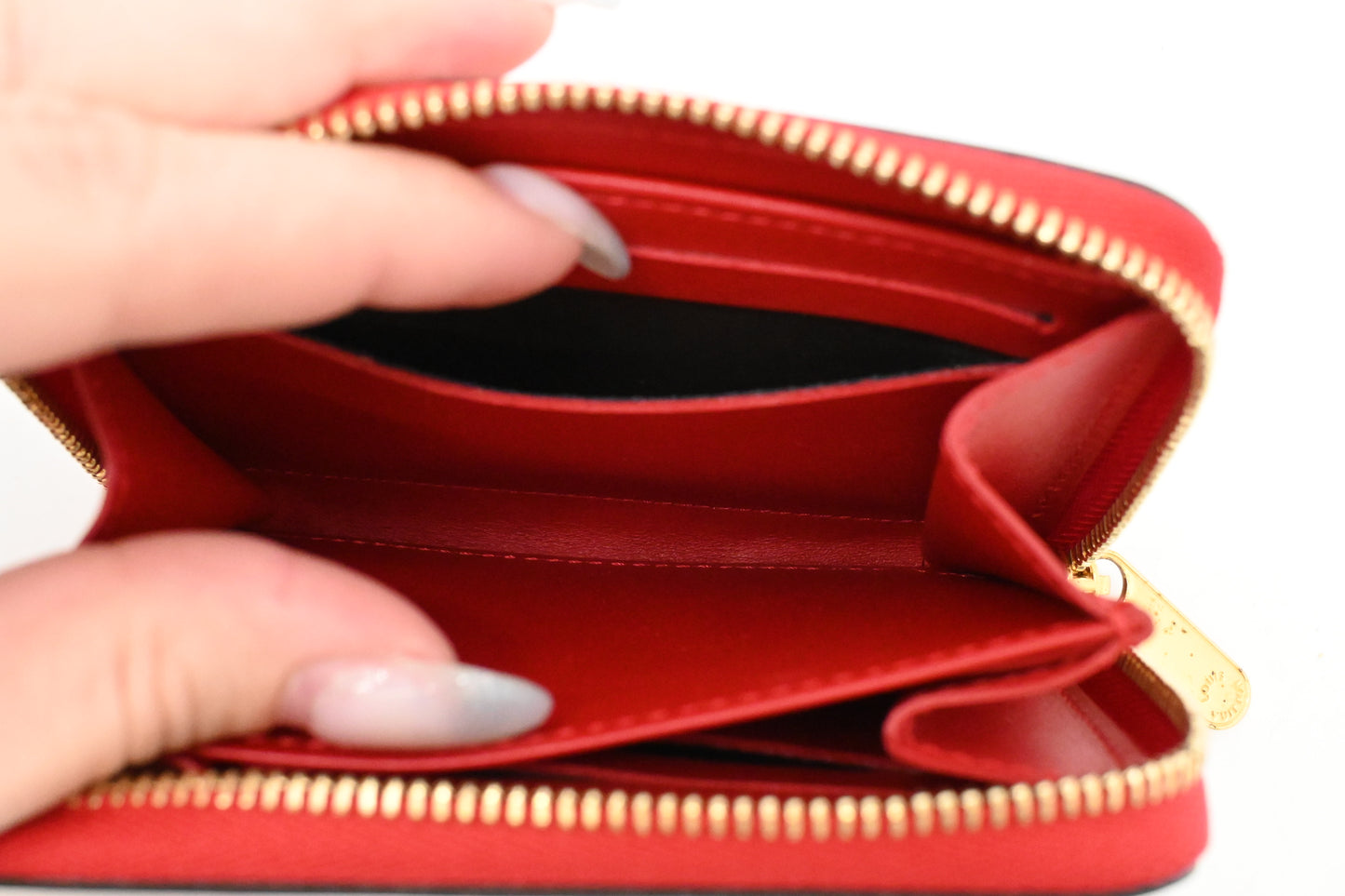 Louis Vuitton Sweet Monogram Zippy Coin Case in Vernis Leather